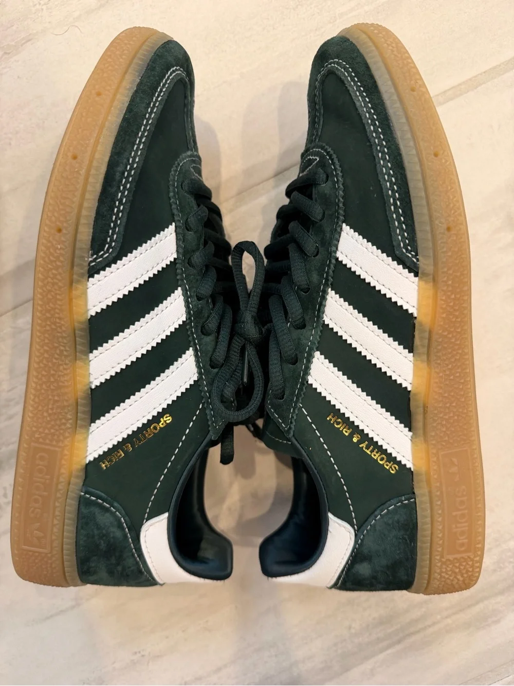 Sporty & Rich adidas collab green spezial